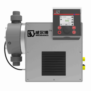 IP65 không thấm nước kỹ thuật số định lượng bơm màng BLDC động cơ 120L/h hiện tại điều khiển điện áp cho xử lý nước công nghiệp hóa chất - Product Image 2