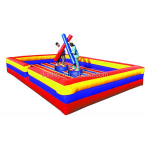 Jogo Interativo Inflável de Construção de Equipe, Traje de Batalha com Bastão, Material PVC, Certificado EN14960, Tamanho Personalizável - Product Image 6