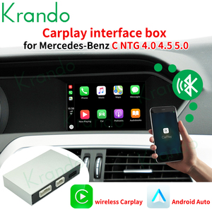 Krando Wireless Apple CarPlay Android Auto Interface Box per Mercedes Benz C W204 <span class=keywords><strong>GLC</strong></span> W205 2008-2018 NTG 4.0 4.5 5.0 aggiornamento - Product Image 5