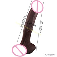 Dildo à ventouse grande taille 9-12 pouces, prix compétitif, plaisir intense, pour grossiste régional, jouet sexuel naturel pour adultes