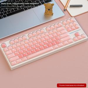 Teclas de perfil CSA US Jelly, acabado mate, preimpresas, de doble capa, PBT+PC para teclado mecánico con interruptores Mx - Product Image 4