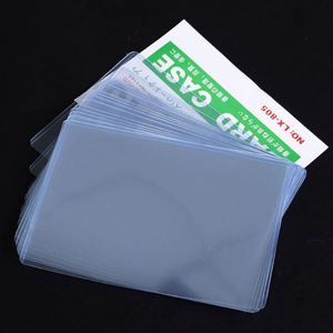 Porte-carte d'identité personnalisé en PVC acrylique de haute qualité, étui rigide transparent de protection pour le sable et le ciment, différentes tailles - Product Image 2