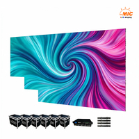 Pantalla LED de Alquiler para Interiores con Unión sin Herramientas P2.6 P3.91, Video Wall HD para Conciertos, Lanzamientos de Marcas, Eventos, Conferencias y Escenarios