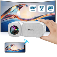 Mini projecteur Portable 2.4G Android Wifi, support 1080P BT LED LCD projecteur téléphone Mobile Smart projuecteur pour Home cinéma cadeau