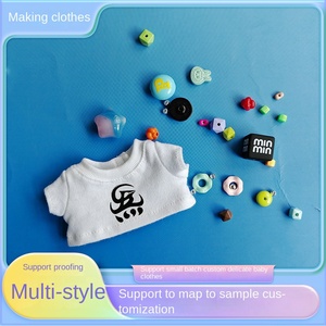 <span class=keywords><strong>Abrigo</strong></span> para Muñeca <span class=keywords><strong>Rab</strong></span> Blanca de 17 cm, Ropa de Tela Informal de Manga Corta a la Moda para Muñecas de Juguete de 7 a 14 Años - Product Image 2
