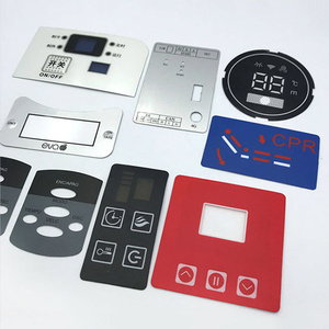 Tùy chỉnh in ấn PC màng Overlay linh hoạt nút màng LCD Điều khiển PC Bảng điều khiển đồ họa lớp phủ - Product Image 4