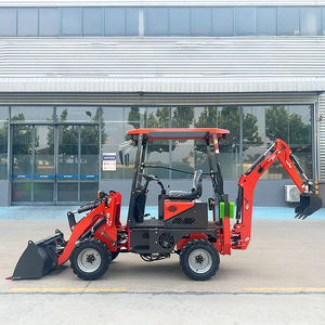 STTRON Kompakter <span class=keywords><strong>Mini</strong></span>-Baggerlader 4x4 Radlader Schaufelbagger zum Verkauf CE EPA Zertifiziert Hochwertige Baumaschine - Product Image 4