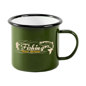 Personalizado colorido clásico impresión Logo barato sublimación calidad garantizada hierro <span class=keywords><strong>Vintage</strong></span> Camping café esmalte <span class=keywords><strong>taza</strong></span> - Product Image 2