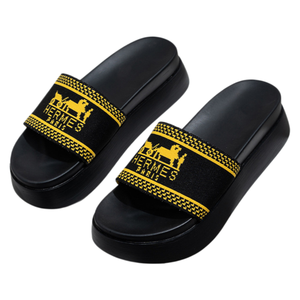 Chaussures de sport pour femmes Yearning, dessus en tricot doux, antidérapantes, respirantes, confortables, style urbain tendance (4,5 cm), printemps automne - Product Image 3