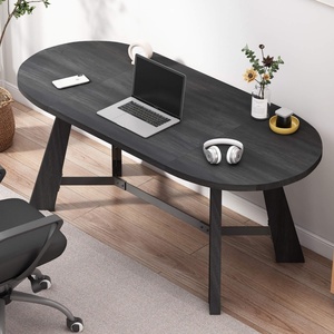 WESOME madera maciza ovalada nórdica Simple Registro Creativo ordenador Mesa diseñador personalizado Oficina mesa de conferencias - Product Image 1