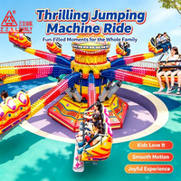 Équipement de parc d'attractions, jeu de fête foraine, machine de parc à thème Luna, machine de saut fou, manèges Jump and Smile à vendre