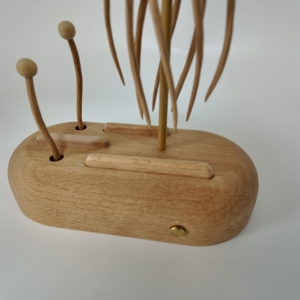 Automata <span class=keywords><strong>de</strong></span> Medusas Dinámica Hecha a Mano en <span class=keywords><strong>Madera</strong></span> <span class=keywords><strong>de</strong></span> Haya, Silenciosa, Recargable, Decoración Móvil <span class=keywords><strong>de</strong></span> <span class=keywords><strong>Madera</strong></span> para Mesa <span class=keywords><strong>de</strong></span> Oficina, Accesorio para el Hogar - Product Image 5