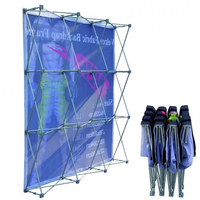 Support d'affichage portable pour bannière pop-up, facile à utiliser