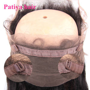 Frontal de encaje completo 360, cabello virgen brasileño, cierre de oreja a oreja, línea de cabello prearrancada, cabello ondulado, encaje Frontal Natural 360 - Product Image 6