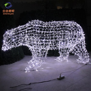 Nouvelles Lumières de Noël Extérieures 2026 : Guirlande LED Étanche pour Décoration de Jardin et Cour, Motif Renne - Product Image 3