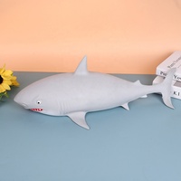 KK Nouveaux Jouets Squishy Géants en Forme de Requin, Extra Grands et Moelleux, à Remontée Lente, pour le Soulagement du Stress