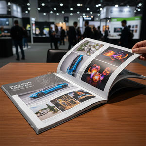 Impression de catalogue de produits de luxe personnalisé en couleur, impression de magazine, impression de <span class=keywords><strong>livre</strong></span>, production de brochure de haute qualité avec finition brillante - Product Image 3