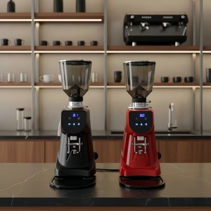 Molinillo de Café A80 de Acero Inoxidable con Pantalla Táctil a Todo Color para Uso Comercial en Cafeterías, Muestra la Temperatura - Product Image 2