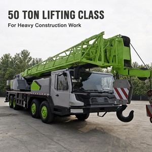 Grúa Usada de Servicio Pesado Montada en Camión, Clase de Elevación de 50 Toneladas, para Manejo de Materiales de Construcción, Trabajos Industriales y Utilitarios - Product Image 2