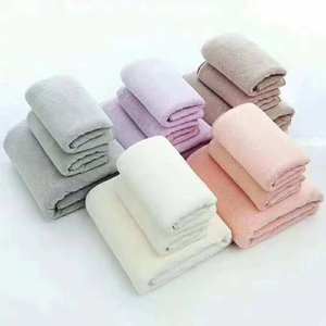 100% bông terry rắn màu đồng bằng nhuộm đầy đủ màu sắc in <span class=keywords><strong>Velour</strong></span> khăn - Product Image 2