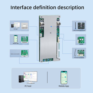 XJ Akıllı <span class=keywords><strong>BMS</strong></span> 4S-20S 30A-120A 15S 16S 19S <span class=keywords><strong>48V</strong></span> 60V 72V <span class=keywords><strong>40A</strong></span> 50A 60A 80A BT RS485 UART <span class=keywords><strong>BMS</strong></span> Dengeleyici NTC LifePO4 NMC Li-ion Sodyum-iyon - Product Image 3
