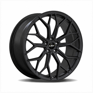 LS8189 18x8.5 19x9.5 20x10 5x120 Ruedas Forjadas Escalonadas de Primera Calidad, Precio Directo de Fábrica, Negro Satinado para BMW - Product Image 1