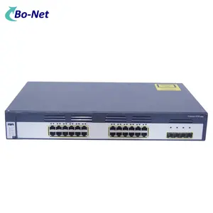 Kullanılan WS-C3750G-24TS-S 24 Port Gigabit + 4 x SFP yönetilen ağ anahtarı