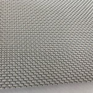 सादे डच वीव वायर मेष स्क्रीन 304 316 स्टेनलेस स्टील फाइन बुने फिल्टर के लिए - Product Image 3