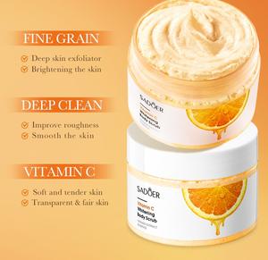 สครับส้มวิตามินซีไวท์เทนนิ่งบำรุงผิวกายให้ความชุ่มชื้นโลโก้ส่วนตัวธรรมชาติ - Product Image 5