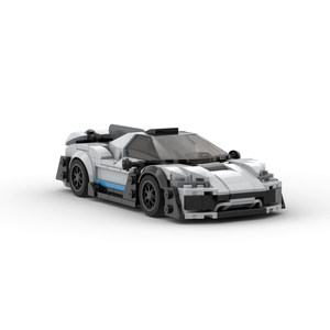 MOC M03178 Speed City Car Champion Racer Classic Supercar Building <b>Blocks</b> Brick Racing Super Technique Creative Garage DIY Set - Product Image 3