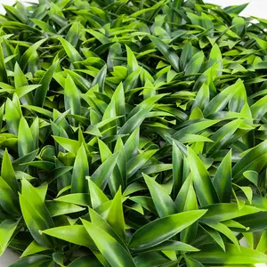 Pared verde Artificial Vertical decorativa para interiores/decoración de jardín al aire libre Pared de planta colgante Artificial