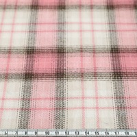 Tissu en coton teint en fil à carreaux écossais 170 g/m² pour vêtements d'enfants (garçons et filles), chemises et pantalons pour hommes et femmes