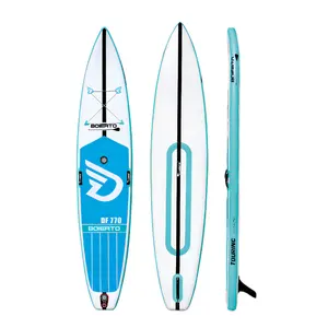 Placa de remo inflável, novo fabricante de plataforma de surf 12 personalização e suporte marcas de venda com kit de reparo