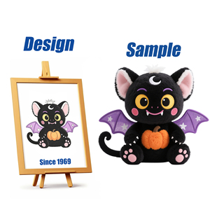 Shengye Halloween fantôme vacances publicité Promotion jouets en <span class=keywords><strong>peluche</strong></span> personnalisé heureux dessin animé chauve-souris poupée en gros <span class=keywords><strong>peluche</strong></span> jouet - Product Image 1