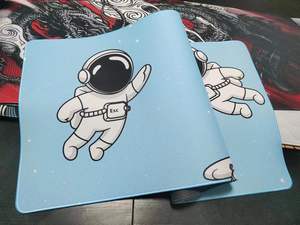 Leere Sublimations-Mauspads Astronaut Weltraum Groß Anime Leder Individuelles Logo Mauspad <span class=keywords><strong>RGB</strong></span> - Product Image 4