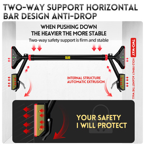 Xà đơn cửa nhà nâng cấp sức mạnh tập luyện, xà đơn ngang, hỗ trợ an toàn - Product Image 6