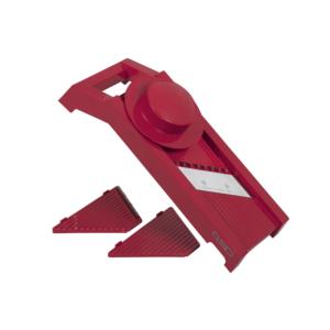 Cortador de verduras universal GSD 3 en 1 rojo con cuchilla ajustable para un corte preciso - Product Image 1