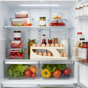 Contenedor de Huevos Deslizante de Plástico Oppbag para Refrigerador, de Cuatro Niveles, con Rodillo Automático, a Prueba de Caídas, para Encimera de Cocina - Product Image 5