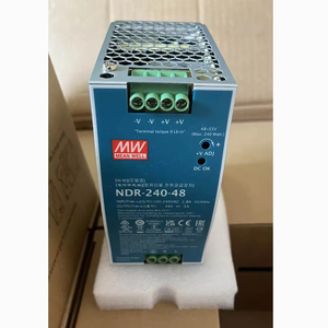 Alimentation électrique industrielle sur rail DIN Mean Well NDR-240-<span class=keywords><strong>12</strong></span>, <span class=keywords><strong>12</strong></span> <span class=keywords><strong>volts</strong></span>, 20 ampères, 240 W, <span class=keywords><strong>convertisseur</strong></span> industriel - Product Image 3