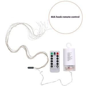 Lựa chọn nghiêm ngặt mới năng lượng mặt trời cây mây Đèn <span class=keywords><strong>Led</strong></span> Dây đồng sáng tạo sân trang trí phun nước ấm đun nước đèn chuỗi ngựa - Product Image 5