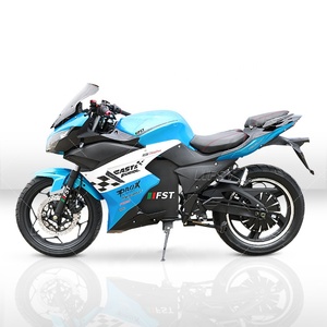 Moto de course EU 2000W 72V avec moteur brushless, scooter sportif, batterie au plomb, cyclomoteur adulte, vélo haute vitesse >80km/h 150kg - Product Image 2