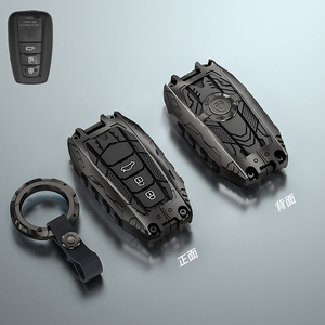 <span class=keywords><strong>Coque</strong></span> de protection de clé de voiture intelligente en alliage de zinc en gel de silice pour <span class=keywords><strong>toyota</strong></span> Camry Corolla Vellfire boîtier de protection de porte-clés à distance - Product Image 2