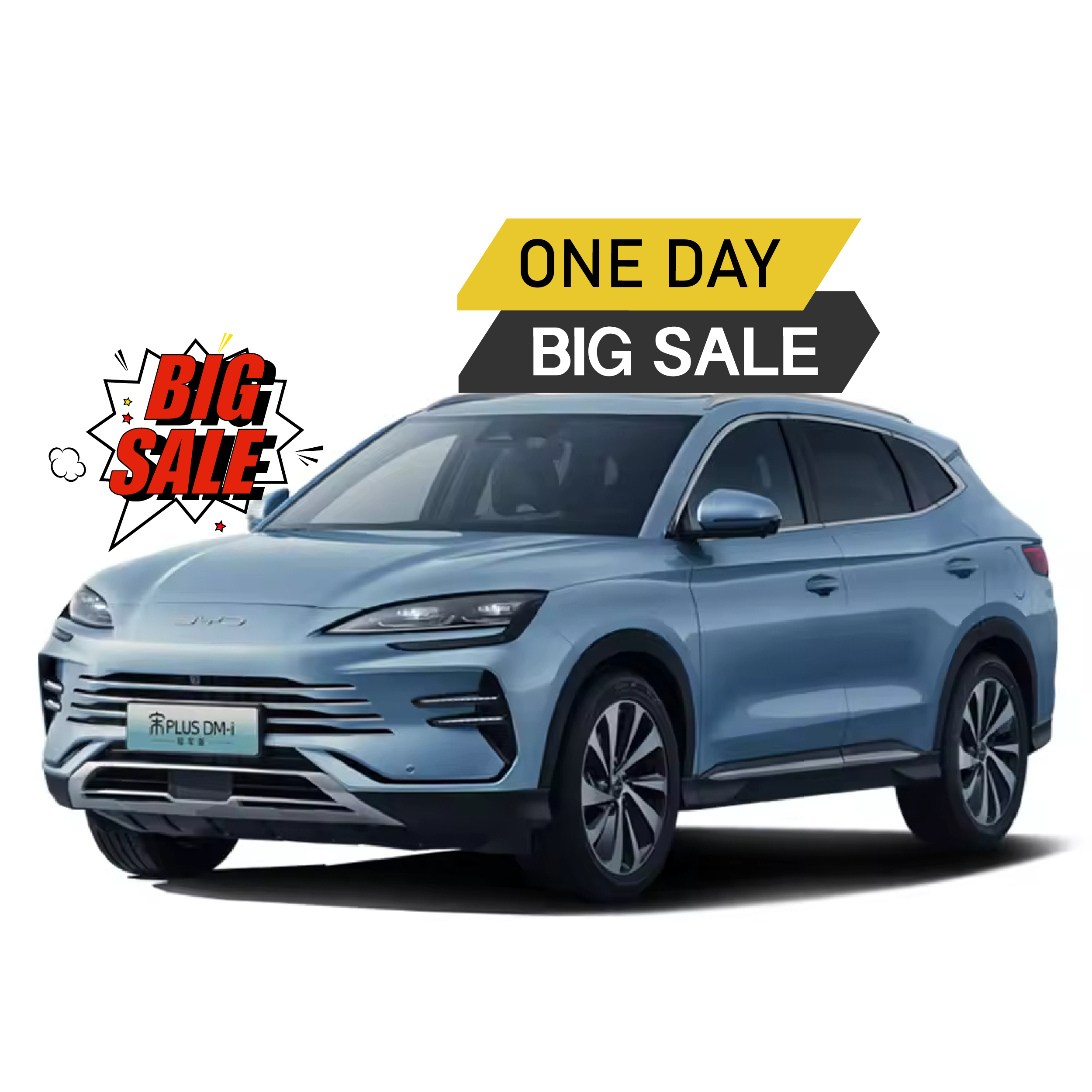 Предоплата BYD Song Plus EV DM-I 605 км 5-местный гибридный Электрический флагманский Чемпион издание 2025 внедорожник Новый энергетический автомобиль