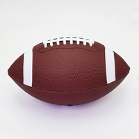 Les fabricants de ballons de rugby vendent du cuir composite PU de haute qualité pour le jeu, taille 9, taille officielle pour le rugby américain