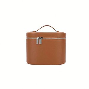 Trousse de Maquillage Portable Haut de Gamme Détachable Grande Capacité Écologique en PU avec Bande Élastique en Cuir pour le Commerce Transfrontalier - Product Image 5