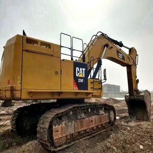 Excavadoras Caterpillar usadas de gran tamaño 374fl Maquinaria usada Excavadora Cat 374 352kw - Product Image 1