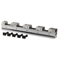Accessoire de machine-outil CNC de précision directe d'usine étau pneumatique à stabilité améliorée polyvalent pour le montage d'étau de travail des métaux