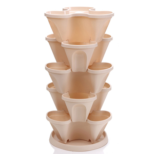 Plastic smart garden tower wholesale plastic plant pots