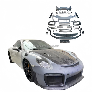 Kit de carrocería de estilo GT2 <span class=keywords><strong>RS</strong></span> mejorado para <span class=keywords><strong>Porsche</strong></span> <span class=keywords><strong>911</strong></span>/<span class=keywords><strong>991</strong></span>, alerón de tapa de maletero de carbono seco, guardabarros de parachoques delantero y trasero - Product Image 1