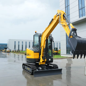 รถขุดขนาดเล็กใหม่เอี่ยม SE36SR รถขุดตีนตะขาบ 3.6 ตัน รถขุดไฮดรอลิก พร้อมบุ้งกี๋ขนาด 0.11 ลบ.ม. มีสินค้าในสต็อก - Product Image 1